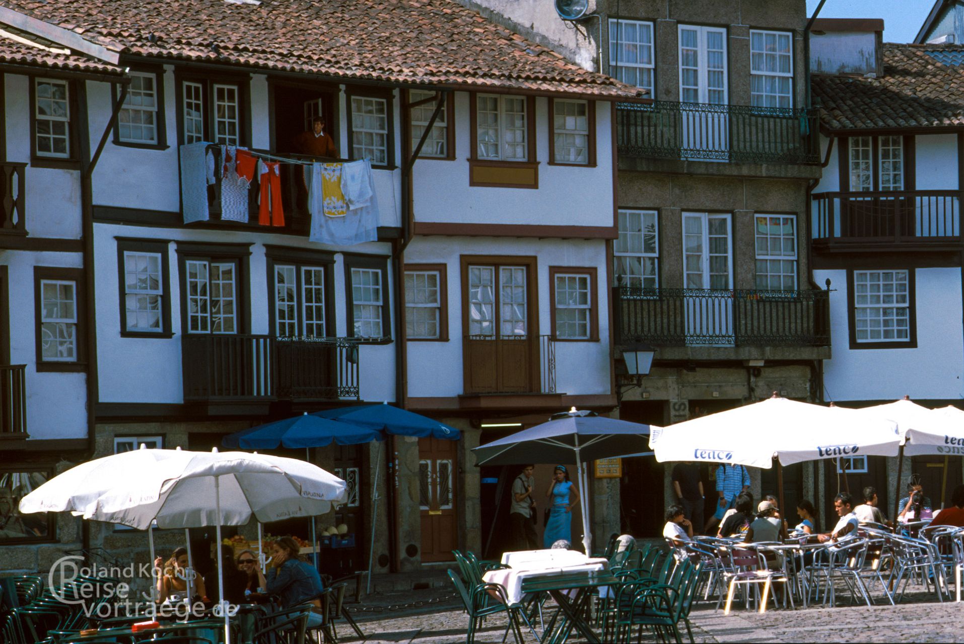 Portugal - Markplatz von Guimarães Weltkulturerbe